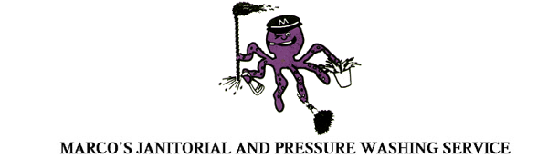 Marco's Janitorial Services Logo