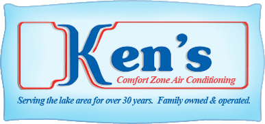 Ken's Comfort Zone Air Conditioning Logo