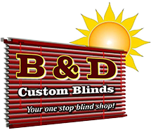 B&D Custom Blinds Logo
