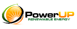 Power Up Renewable Energy Logo