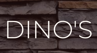 Dino's Masonry Logo