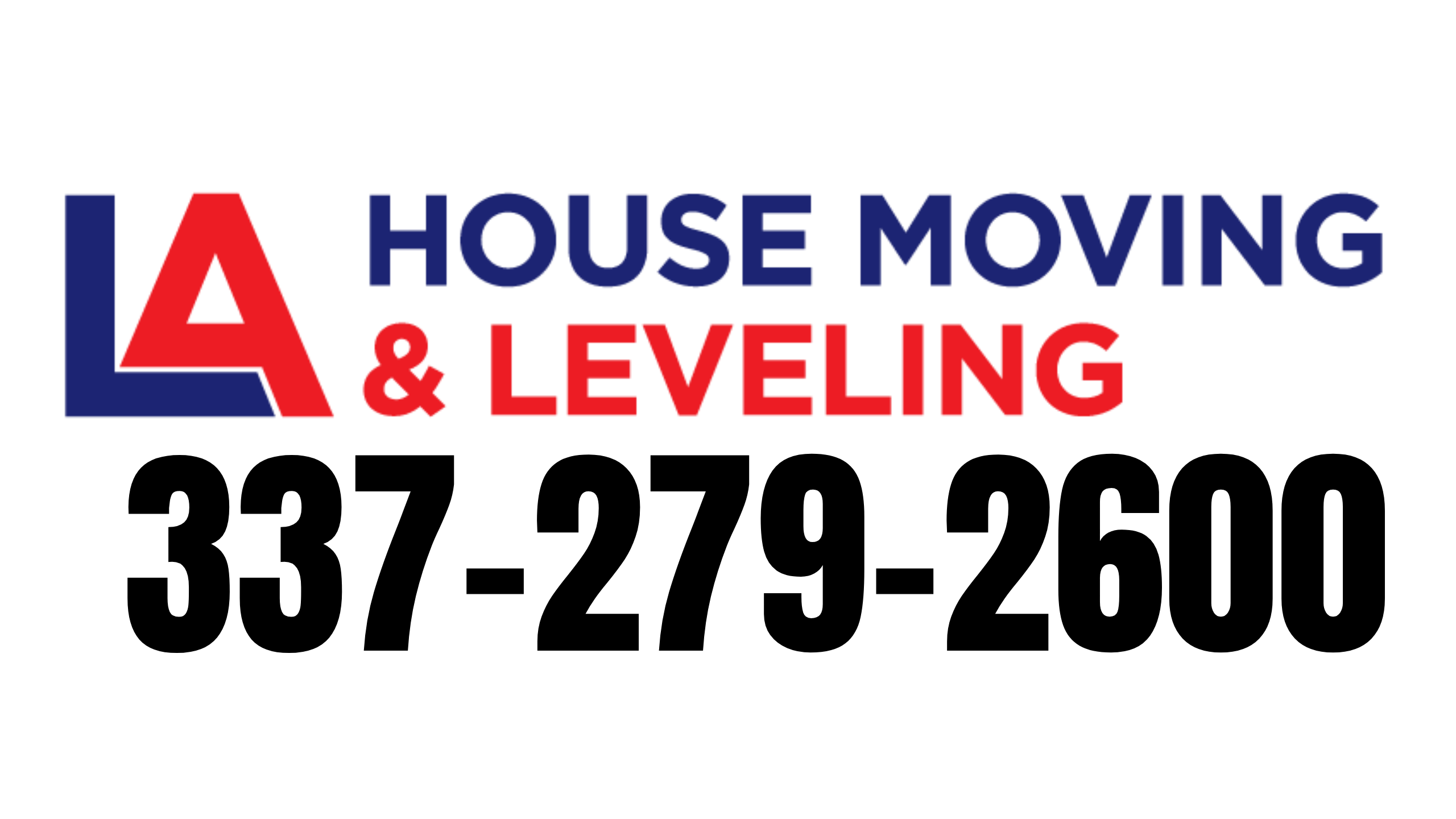 LA House Moving and Leveling Logo