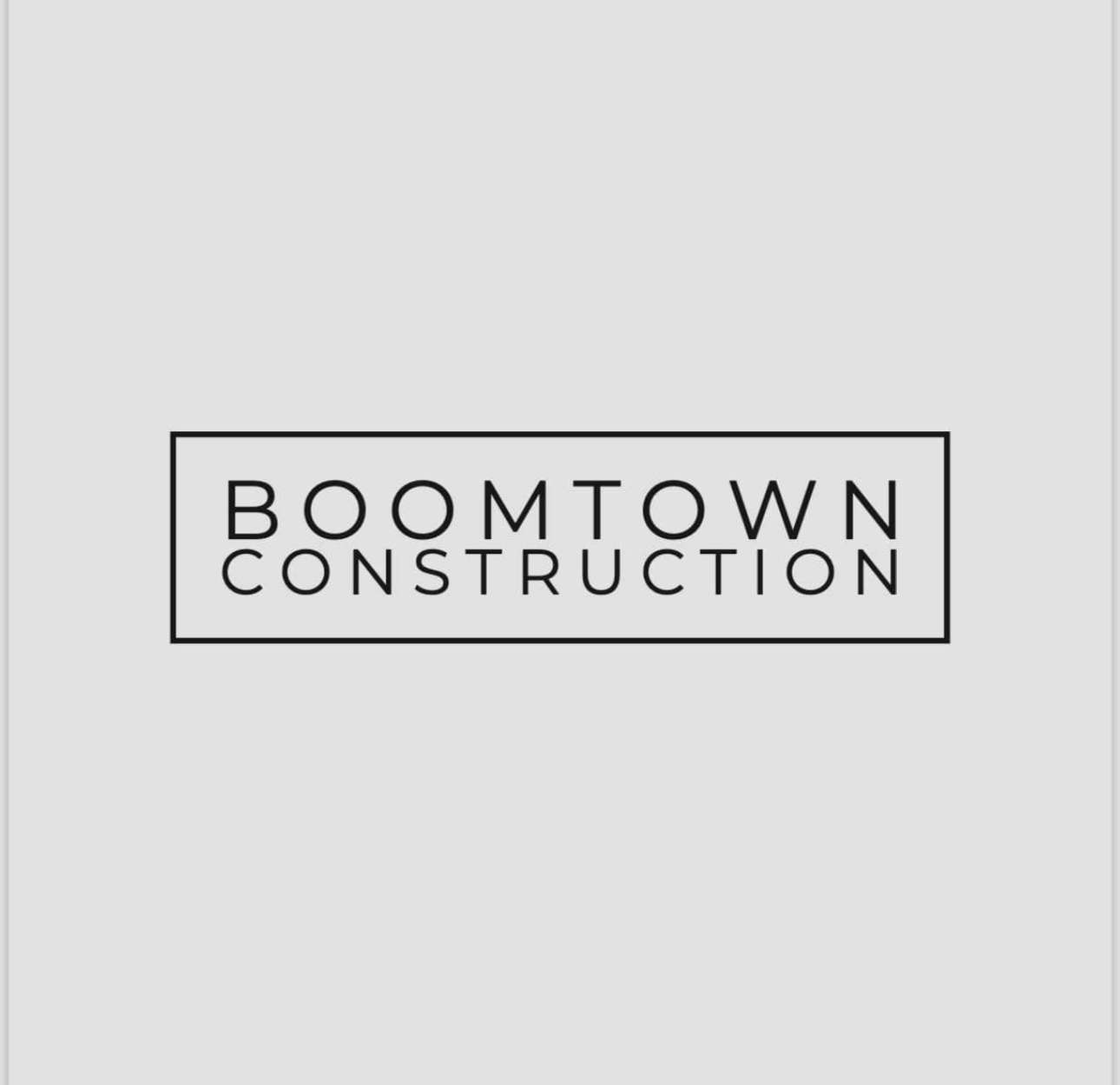 Boomtown Construction Logo