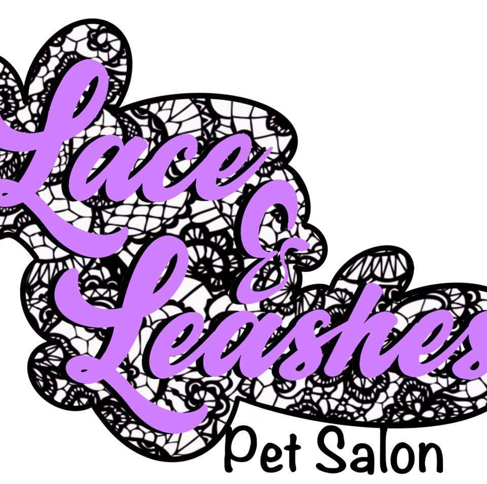 Lace & Leashes Pet Salon Logo