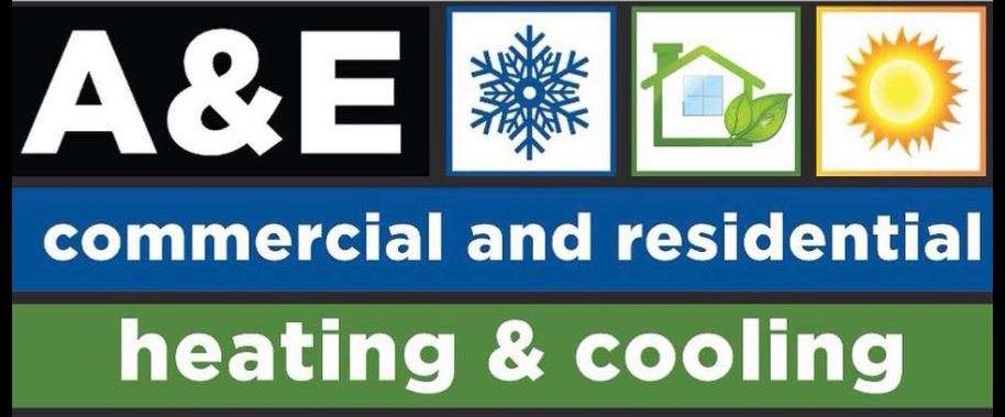 A & E Heating & Cooling Logo