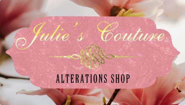 Julie's Couture Alterations Logo