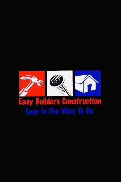 Easy Builders Construction Logo