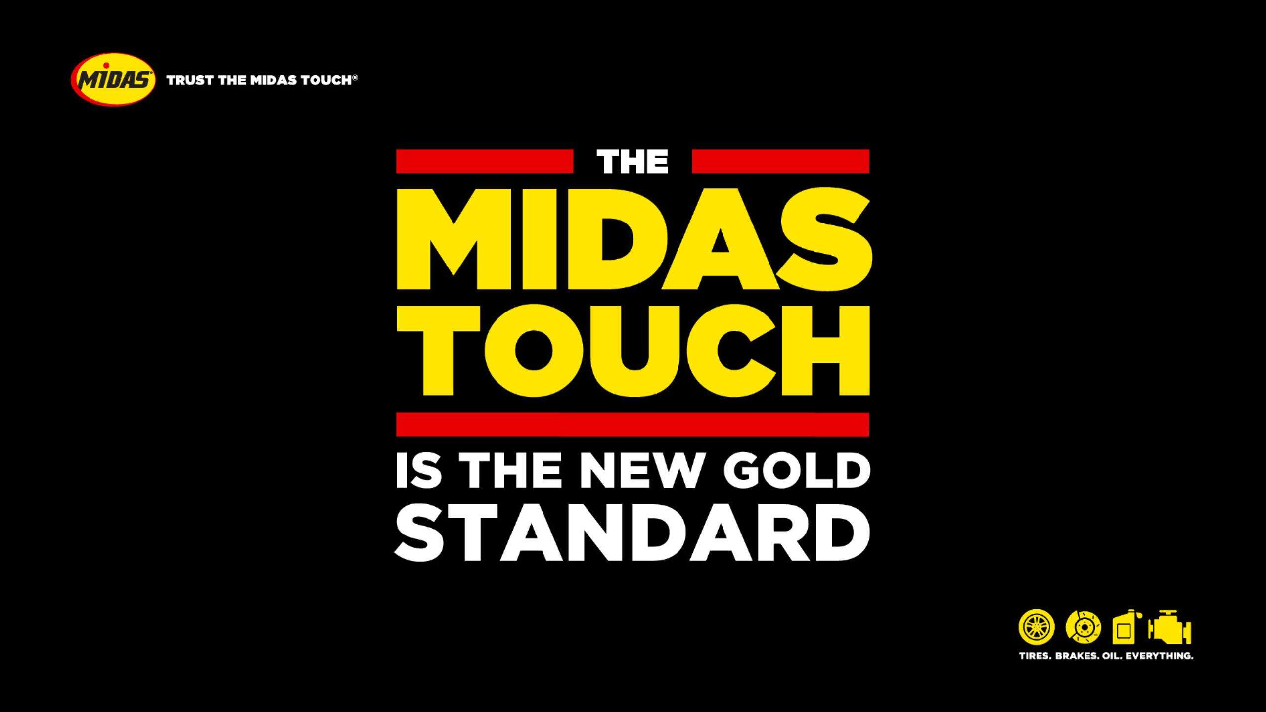 Midas Auto Service and Tires Logo