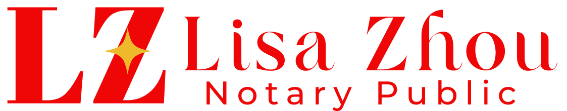 Lisa Zhou Notary Public Logo