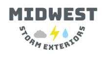 Midwest Storm Exteriors, LLC Logo