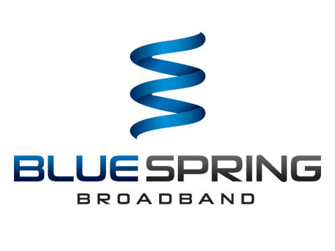 Blue Spring Broadband Logo