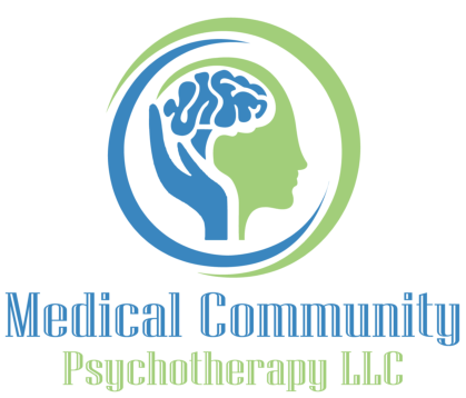 Medical Community Psychotherapy LLC. Logo