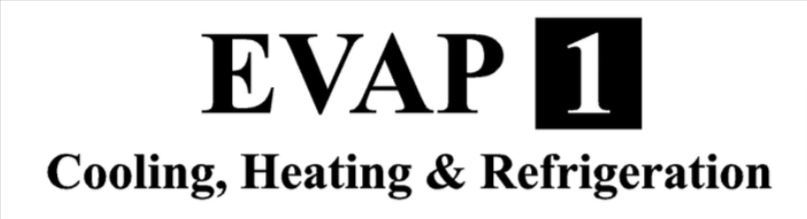 Evap-1 Cooling Heating & Refrigeration Logo