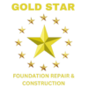 Gold Star Foundation Repair and Construction Logo