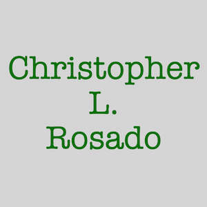 Christopher L Rosado Logo