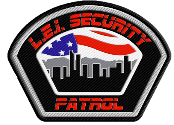L.E.I. Security & Patrol Logo