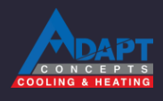 Adapt Concepts - Air Conditioning and Heating Logo