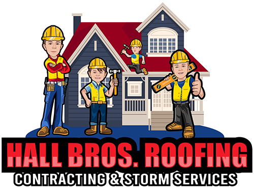 Hall Bros Roofing and Construction Inc. Logo