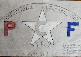 PCF Construction Logo