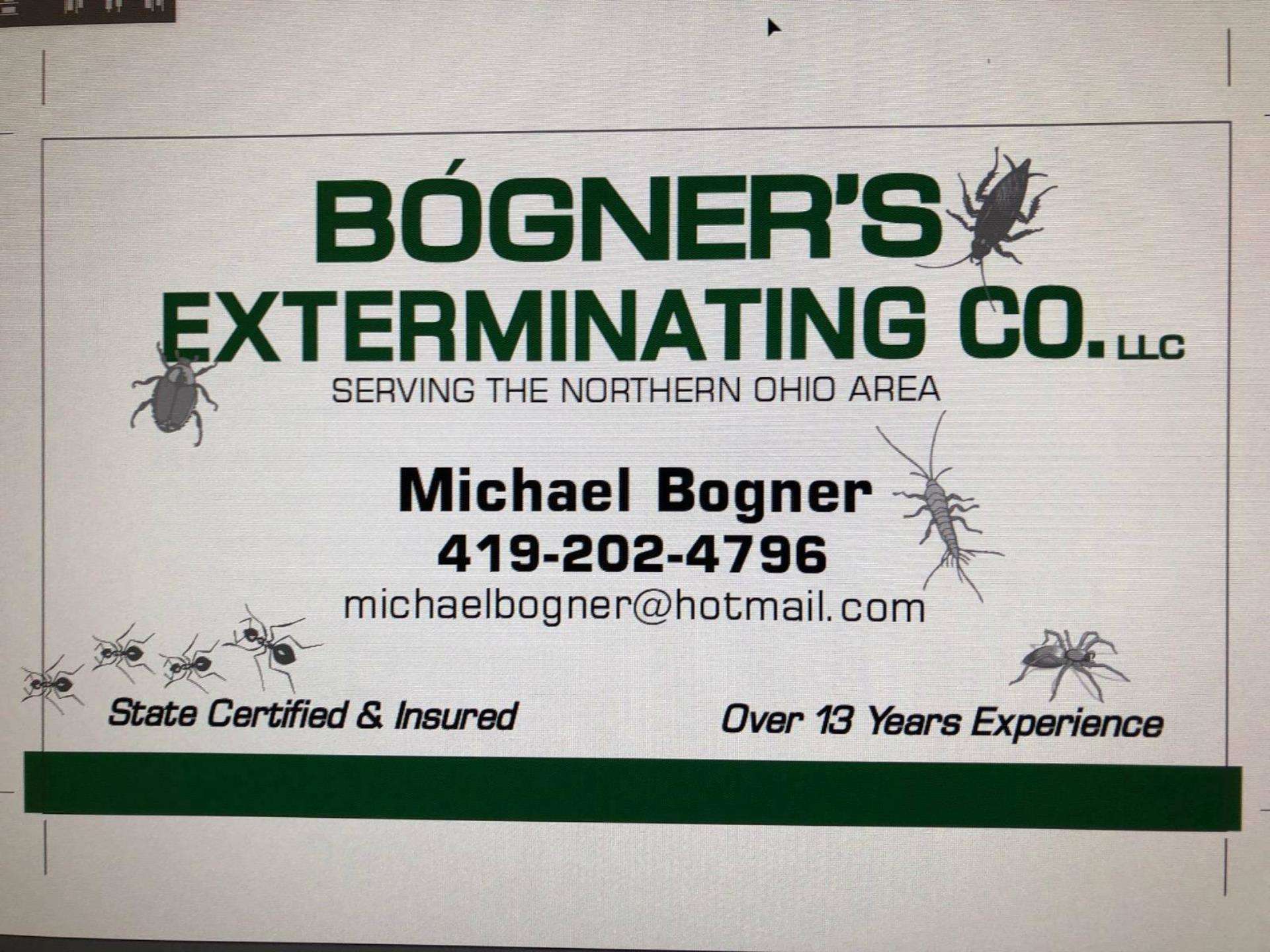 Bogner's Exterminating Company LLC Logo