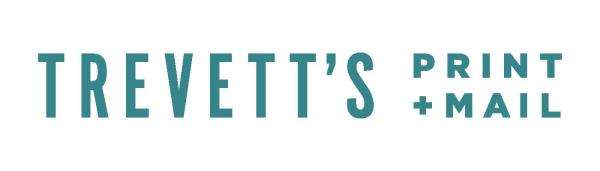 Trevett's: Web. Design. Print. Mail Logo