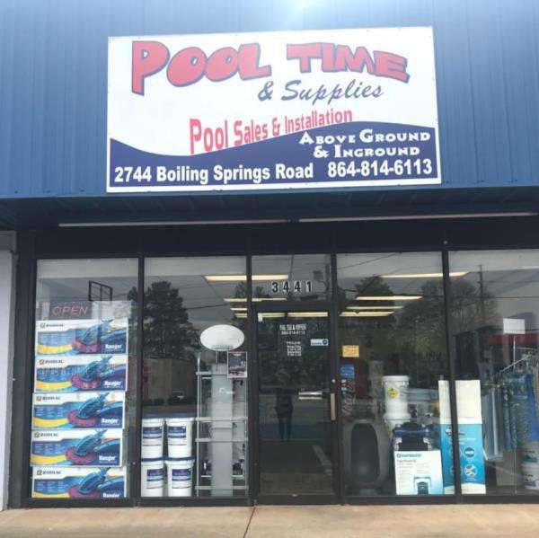 Pool Time  & Supplies Logo