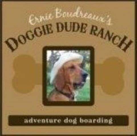 Ernie Boudreaux's Doggie Dude Ranch Logo
