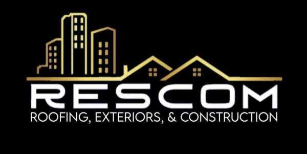 Rescom Roofing & Construction Logo