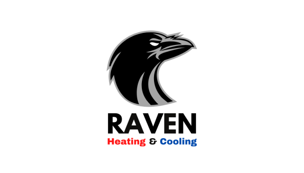 Raven Heating and Cooling Logo