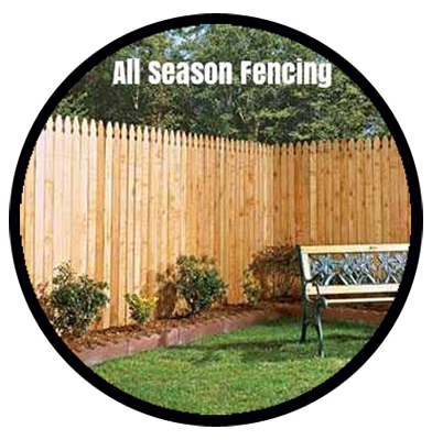 All Season Fencing Logo