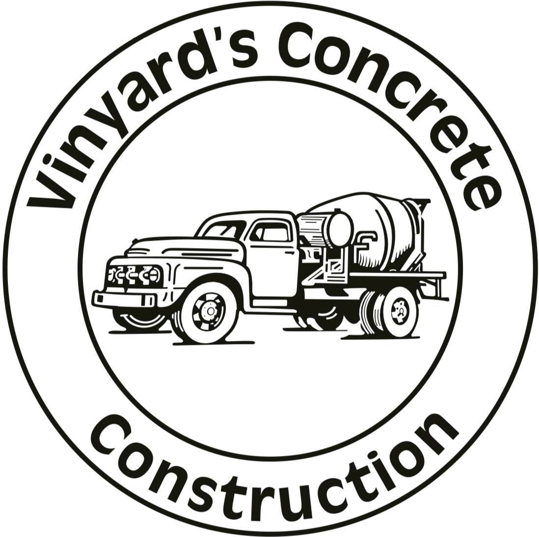 Vinyard's Concrete Construction Logo