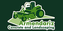 Armendariz Concrete and Landscaping Logo