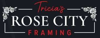 Tricia's Rose City Framing Logo