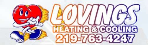 Lovings Heating & Cooling Logo