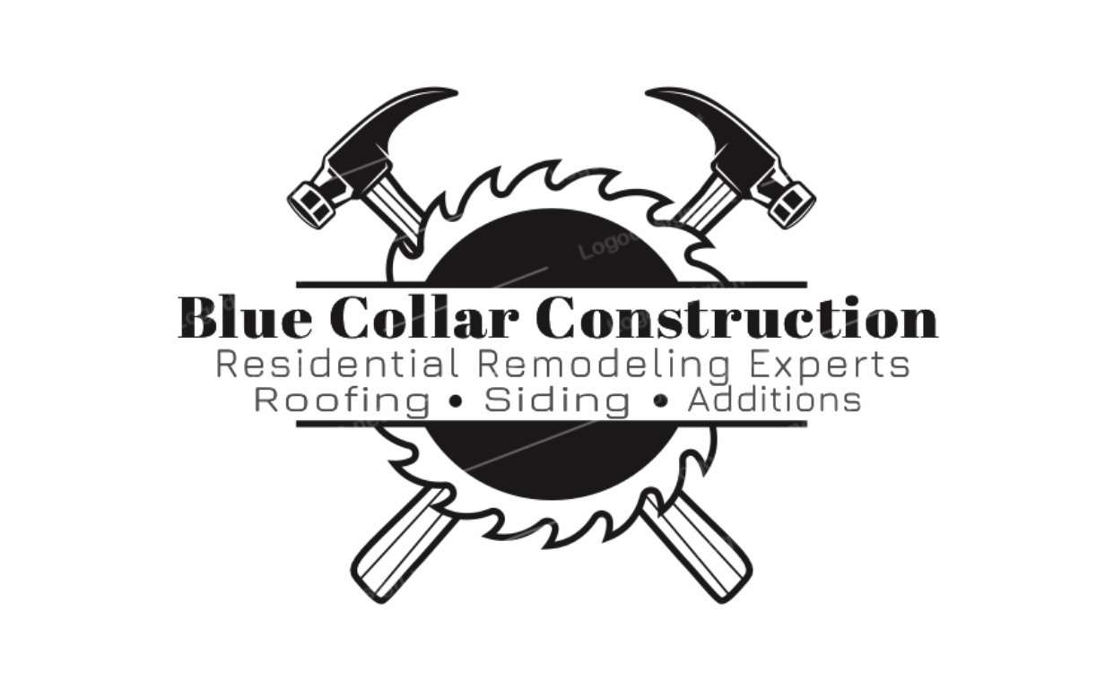 Blue Collar Construction Logo