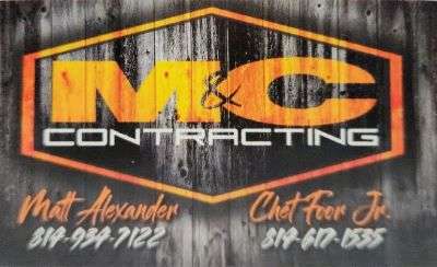 M & C Contracting Logo