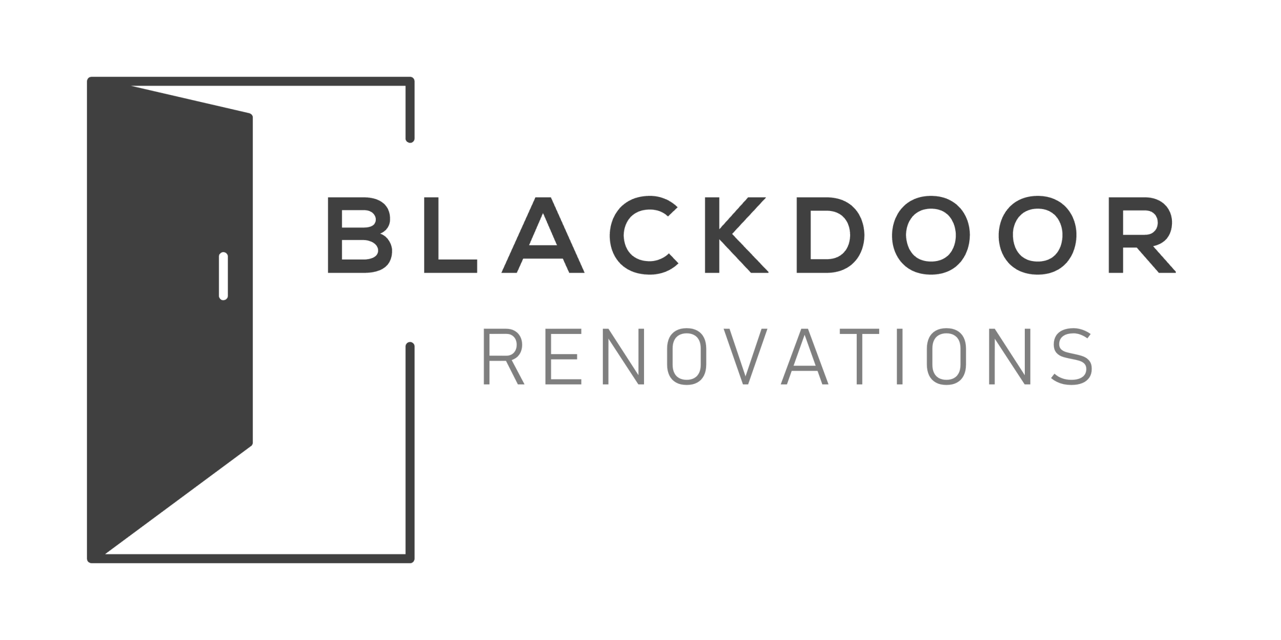 Black Door Renovations  Logo