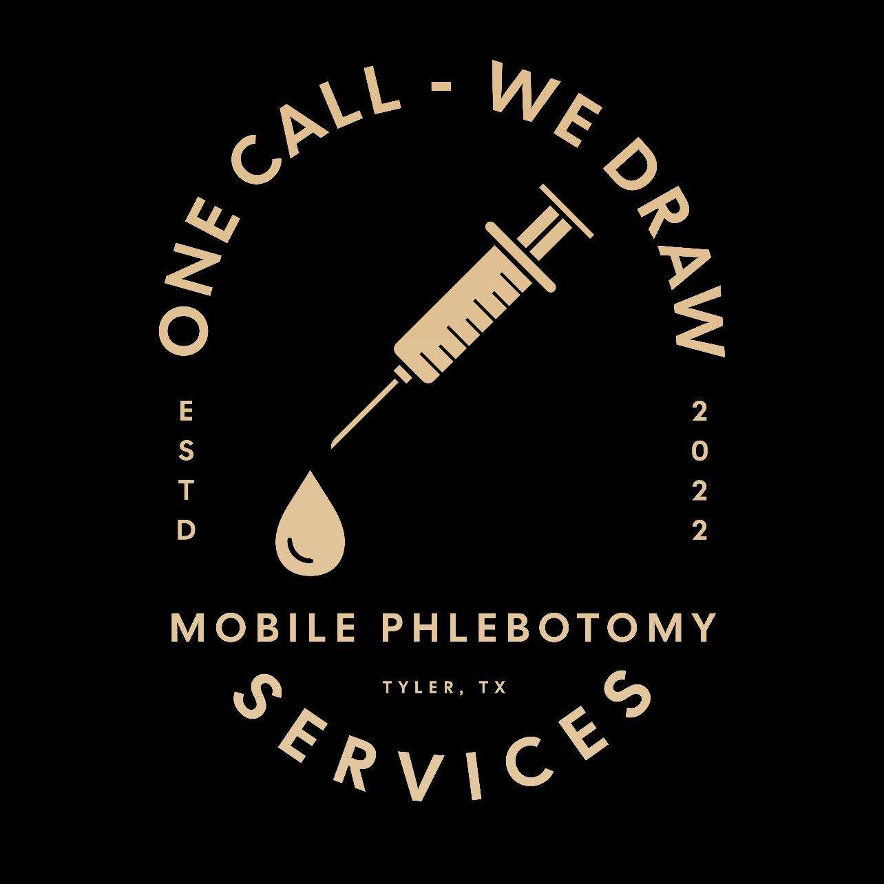 One Call We Draw Mobile Phlebotomy Services LLC Logo