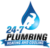 24-7 Plumbing Heating and Cooling Logo