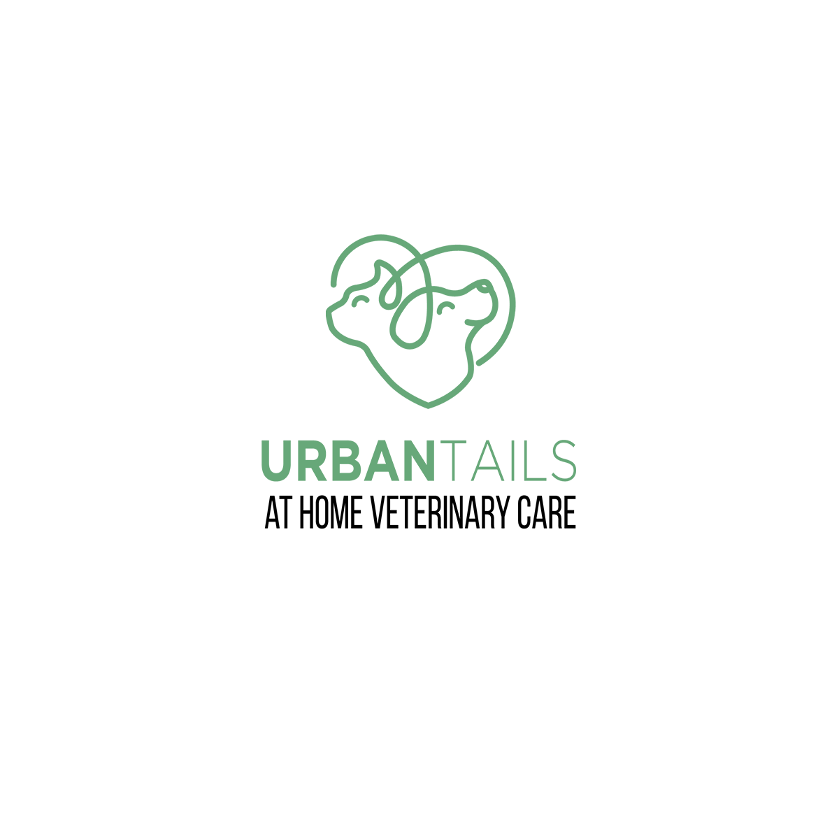 Urban Tails: At-Home Veterinary Care LLC Logo