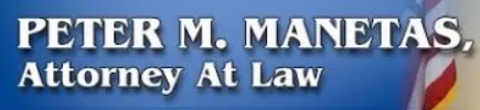 Law Office of Peter M. Manetas Logo