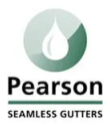 Pearson Seamless Gutters Logo