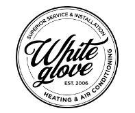 White Glove Heating and Air Conditioning Logo