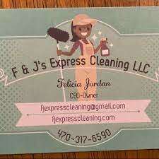 F&J's Express Cleaning Logo