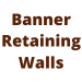 Banner Retaining Walls Logo