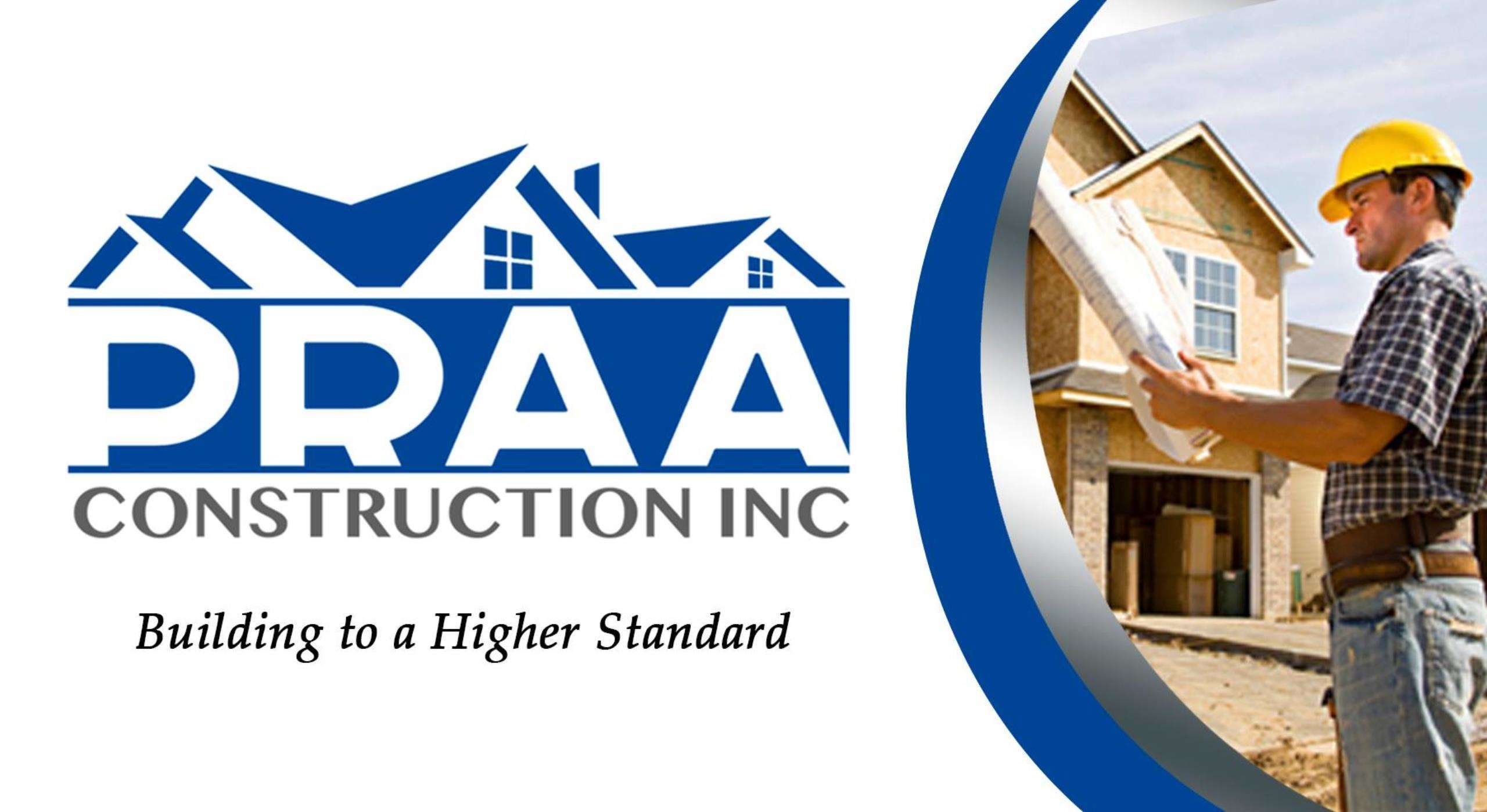 Praa Construction, Inc. Logo