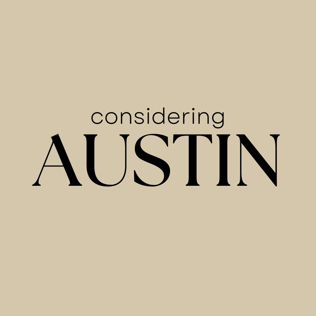 Considering Austin Logo