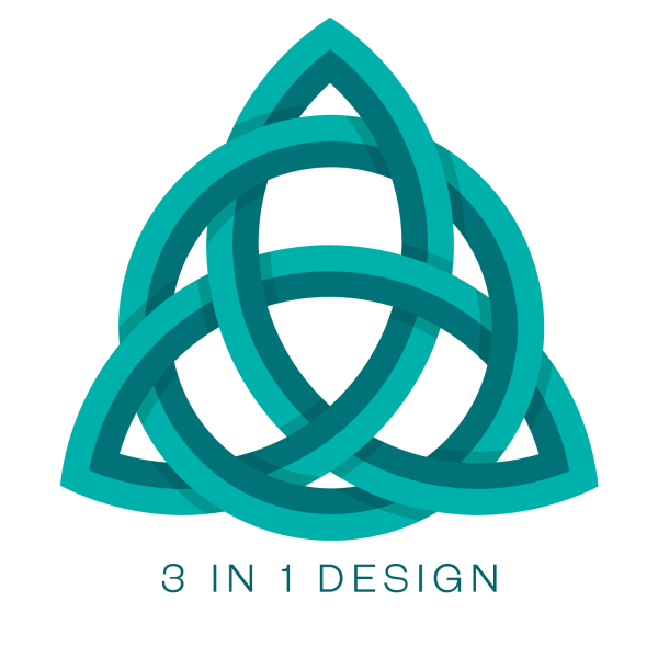 3 in 1 Design Logo