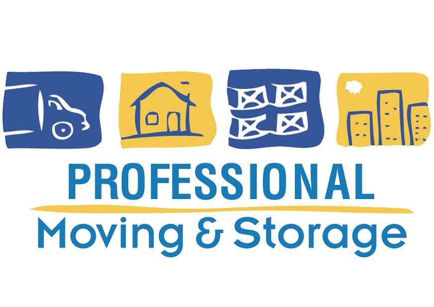 Professional Moving & Storage Logo