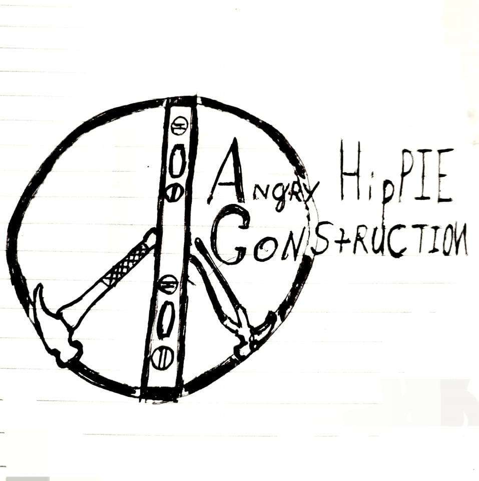 Angry Hippie Construction LLC Logo